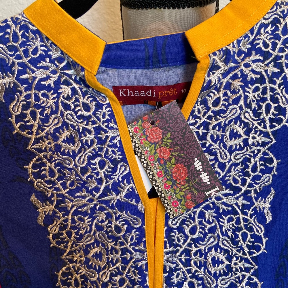 Women’s/Girls Khaadi Linen Shirt - Picture 2 of 4